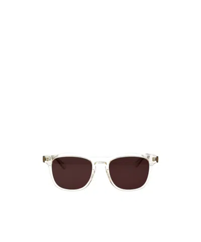 Calvin Klein Square-frame Sunglasses In Red