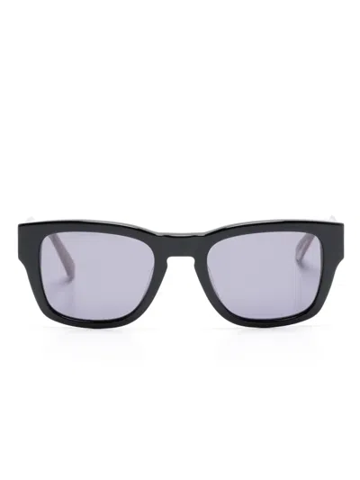 Calvin Klein Sonnenbrille Mit Eckigem Gestell In Schwarz