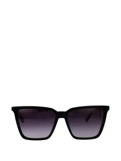 Calvin Klein Square-frame Gradient Sunglasses In Black