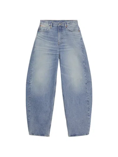 Calvin Klein Square-pocket Jeans In Blue