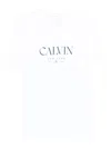 Calvin Klein Ss 20s Ln Calvin Graphic Tee In White