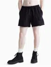 Calvin Klein Standards Fleece Shorts In Ck Black
