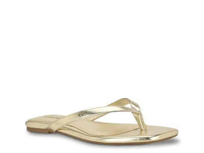 Calvin Klein Stelea Sandal In Gold