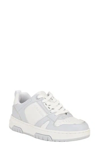 Calvin Klein Stellha Sneaker In White/light Blue