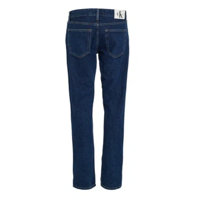 Calvin Klein Straight-fit Jeans In Blue