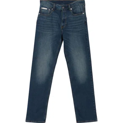 Calvin Klein Straight Jeans In Blue