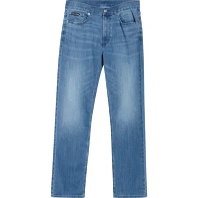 Calvin Klein Straight Jeans In Blue