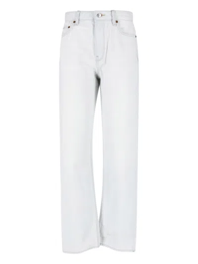 Calvin Klein Straight Jeans In Blue