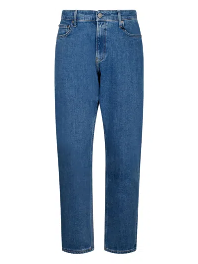 Calvin Klein Straight-leg Jeans In Blue