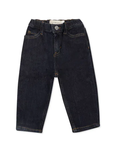 Calvin Klein Babies' Straight-leg Jeans In Black