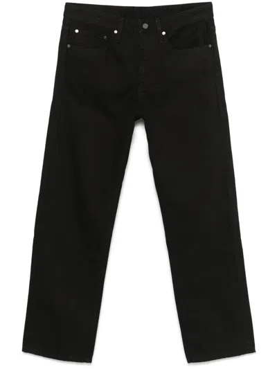 Calvin Klein Jeans Mit Geradem Bein In Black
