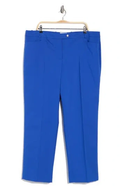 Calvin Klein Straight Leg Pants In Regatta