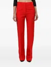 Calvin Klein Logo Casual Trousers In Rot