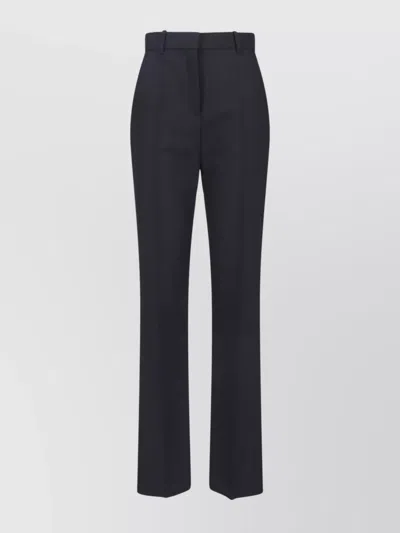 CALVIN KLEIN STRAIGHT LEG TROUSERS WITH BELT LOOPS AND POCKETS