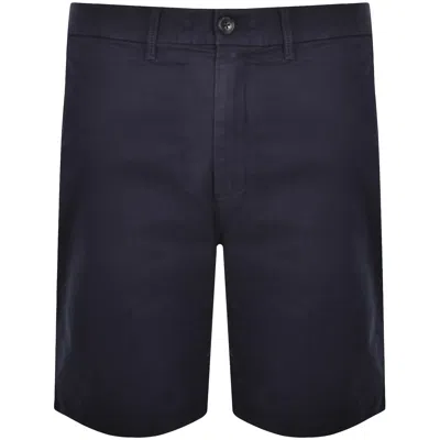 Calvin Klein Straight Shorts Navy In Blue