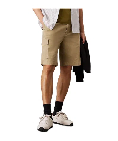 Calvin Klein Straight Twill Cargo Shorts In Multicolor