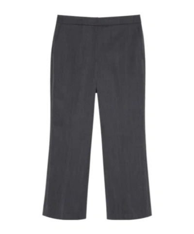 Calvin Klein Straight-leg Casual Trousers In Animal Print