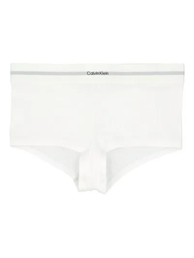Calvin Klein Stretch-cotton Briefs In White