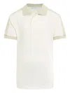 Calvin Klein Stretch-cotton Polo Shirt In Neutrals