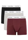 Calvin Klein Stretch-cotton Trunks In Black