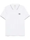 Calvin Klein Cotton Polo Shirt In White
