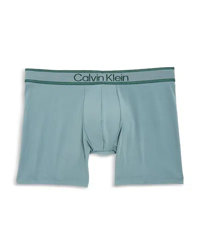 Calvin Klein Stretch Tonal Logo Boxer Briefs In Blue