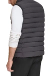 Calvin Klein Stretch Water Resistant Puffer Vest In Iron