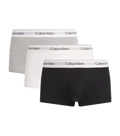 Calvin Klein Stretch-cotton Low Rise Icon Boxer Briefs