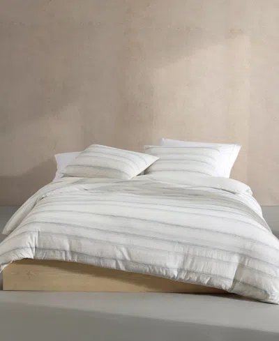 CALVIN KLEIN STRIE STRIPE 3 PIECE COMFORTER SET, KING