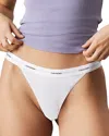Calvin Klein String Thong In White