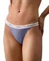 Calvin Klein String Thong In Grisaille