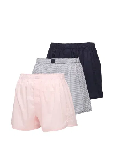 Calvin Klein Striped Boxer (set Of Three) In Multi