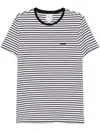 Calvin Klein Striped T-shirt In White