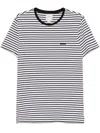Calvin Klein Striped T-shirt In White