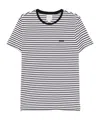 Calvin Klein Striped T-shirt In White