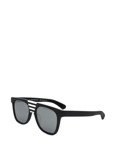 Calvin Klein Unisex Sunglasses In Black