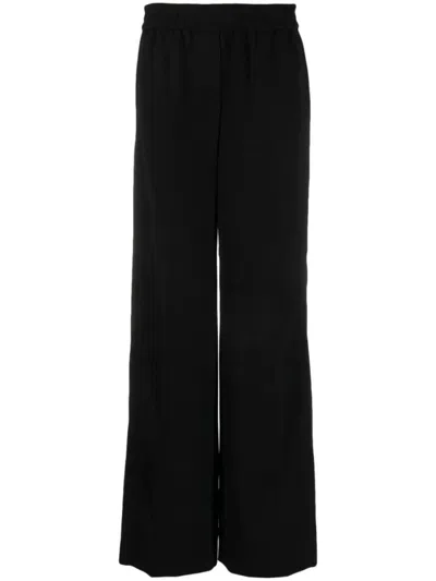 Calvin Klein Structure Twill Elastic Pant In Black