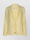 CALVIN KLEIN STRUCTURED JACKET WITH FRONT POCKETS AND NOTCH LAPELS