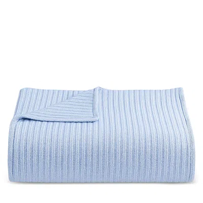 Calvin Klein Subway Tile Matelasse Blanket, King In Blue