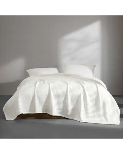 CALVIN KLEIN CALVIN KLEIN SUBWAY TILE MATELASSÉ COTTON BLANKET