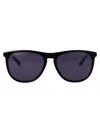 Calvin Klein Aviator Sunglasses Ck24508 S 001 In Black