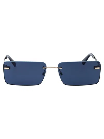 Calvin Klein Sunglasses In Blue