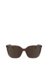 Calvin Klein Sunglasses In Brown