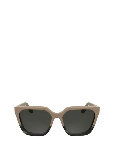 Calvin Klein Sunglasses In Brown