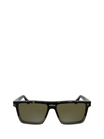 Calvin Klein Sunglasses In Brown