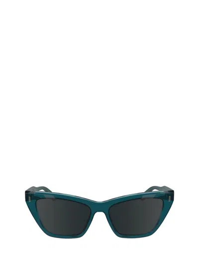 Calvin Klein Sunglasses In Green