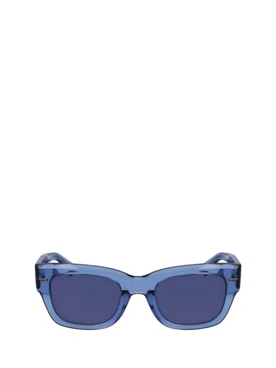 Calvin Klein Sunglasses In Blue