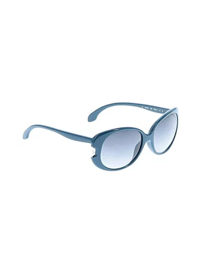 Pre-owned Calvin Klein Sunglasses In Blue