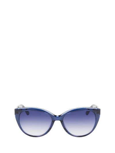 Calvin Klein Sunglasses In Blue