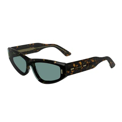 Calvin Klein Sunglasses In Brown